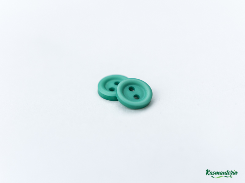Guziki plastikowe 1104 - zielony 12mm
