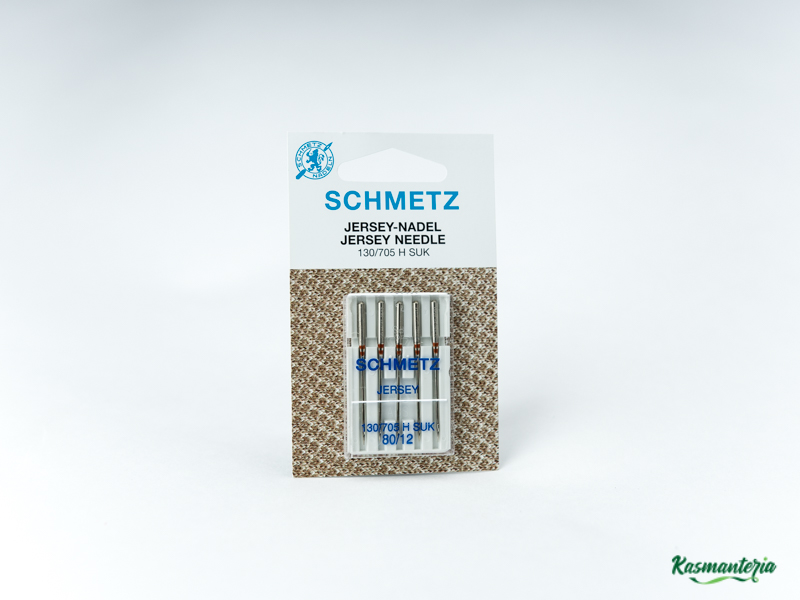 Igły Schmetz 1306 - 5x80 z kulką do dzianin