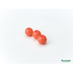 Koraliki plastikowe 1351 - pomarańczowy 9mm