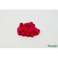 Pompony 0121- ciemny różowy 15mm